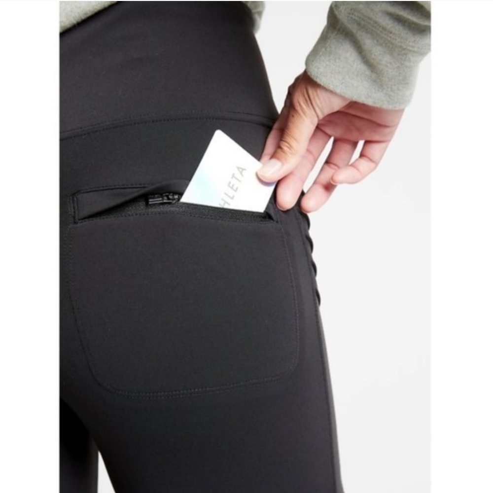 NWT Athleta Delancey Moto Tight XXS - Picture 4 of 7